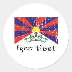 Adesivo Presentes livres de Tibet
