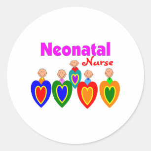 Adesivo Presentes Neonatal da enfermeira---Bebês adoráve
