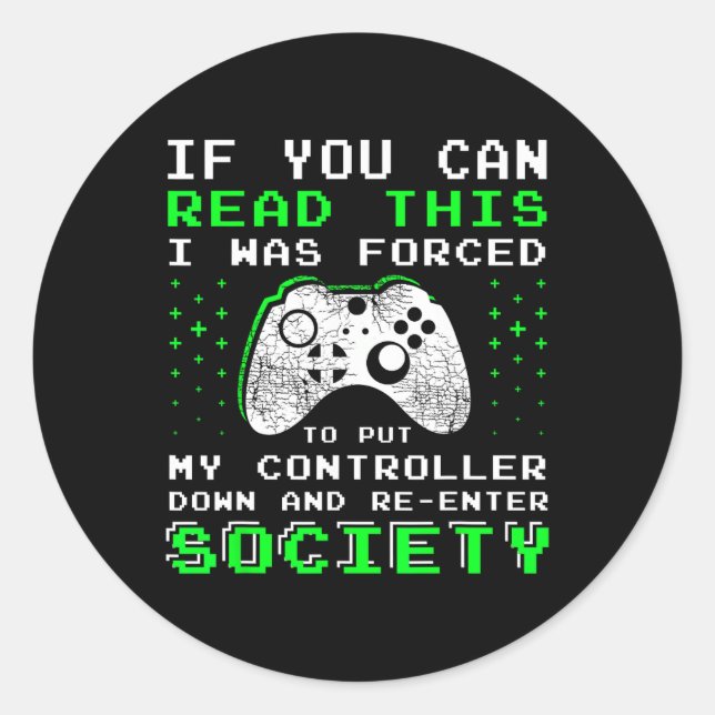 Adesivo Presentes Para Adolescentes - Se Puder Ler Este Ví (Frente)