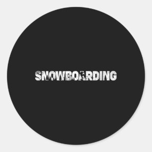 Adesivo Presentes Para Homens Snowboarder Mulheres Criança