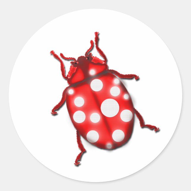 Adesivo Presentes para jardinagem Lady Bug Ladybird (Frente)