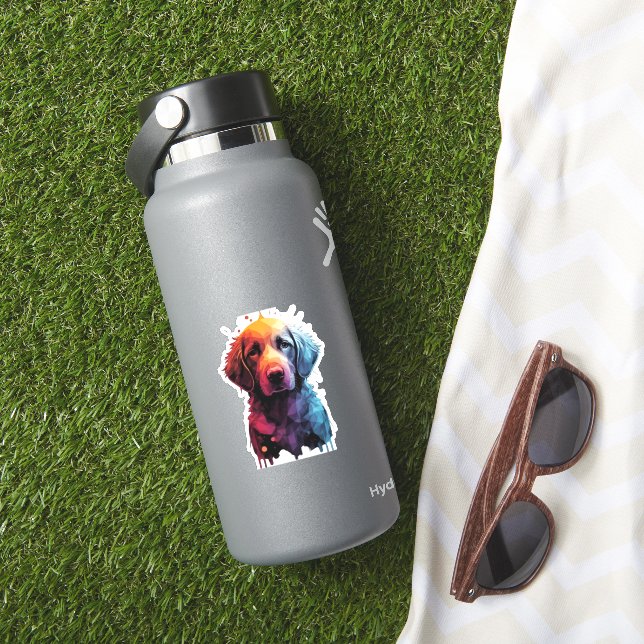 Adesivo Presentes para quem ama cães T-Shirt clássico (HydroFlask Insitu)