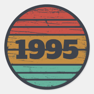 Adesivo Presentes personalizados de aniversário de 30 anos