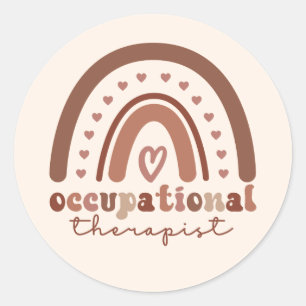 Adesivo Presentes Terapêuticos Ocupacionais Boho Arco-Íris