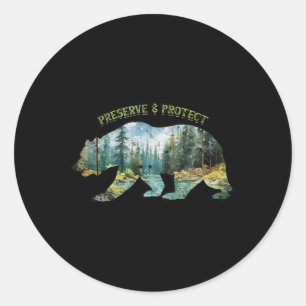 Adesivo Preservar & Proteger - Proteção Ambiental