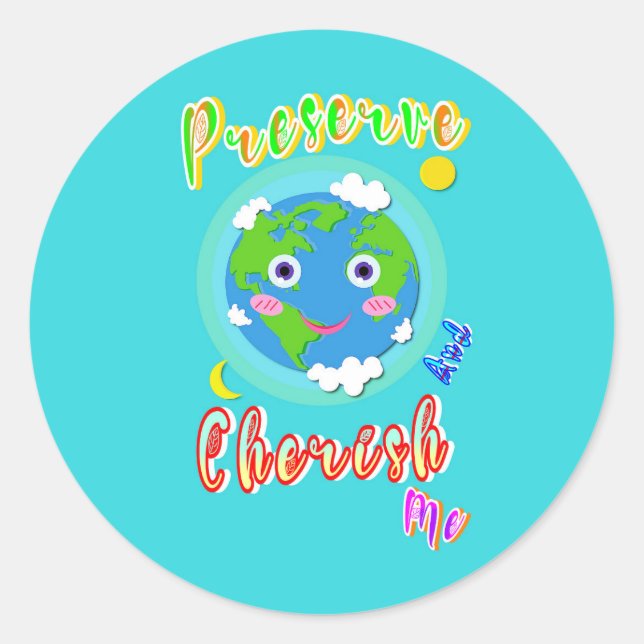 Adesivo Preservar E Me Encher (Frente)