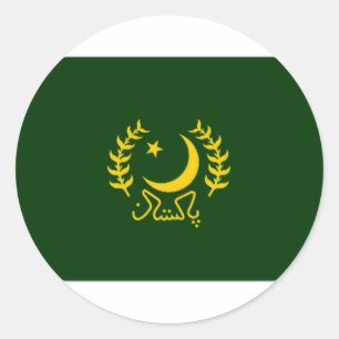 Adesivo Presidente Bandeira de Paquistão
