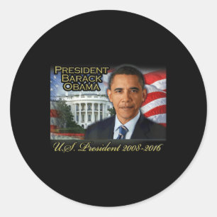 Adesivo Presidente Barack Obama 2008-2016 Presidente dos E