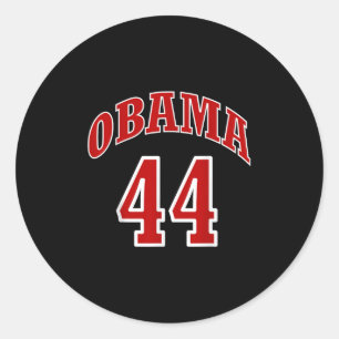 Adesivo Presidente Barack Obama 44 Shirt Faux Jersey 44 U