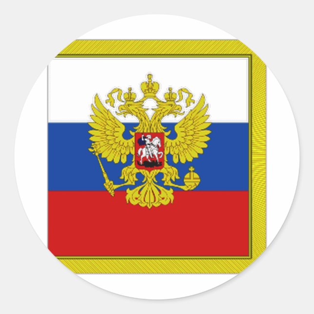 Adesivo Presidente da Federação Russa (Frente)