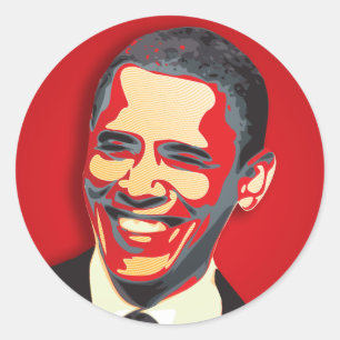 Adesivo Presidente de Barack Obama 44o