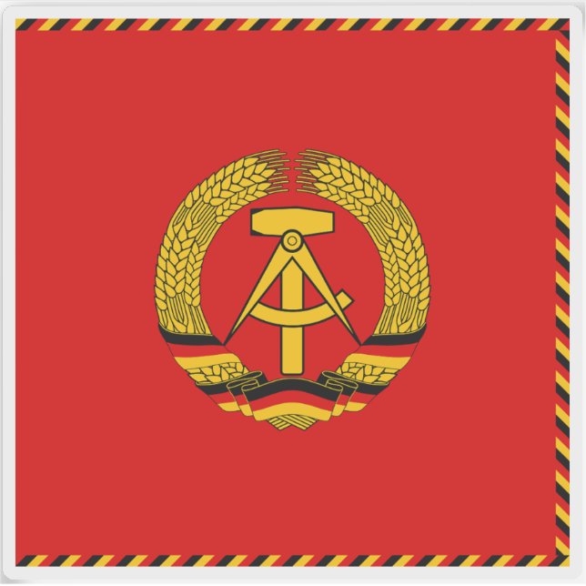 Adesivo Presidente do Conselho de Estado da Alemanha Orien (Frente)