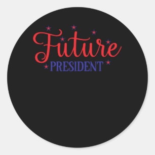 Adesivo Presidente do Futuro Americano