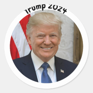 Adesivo Presidente Donald Trump 2024 Eletion Sticker