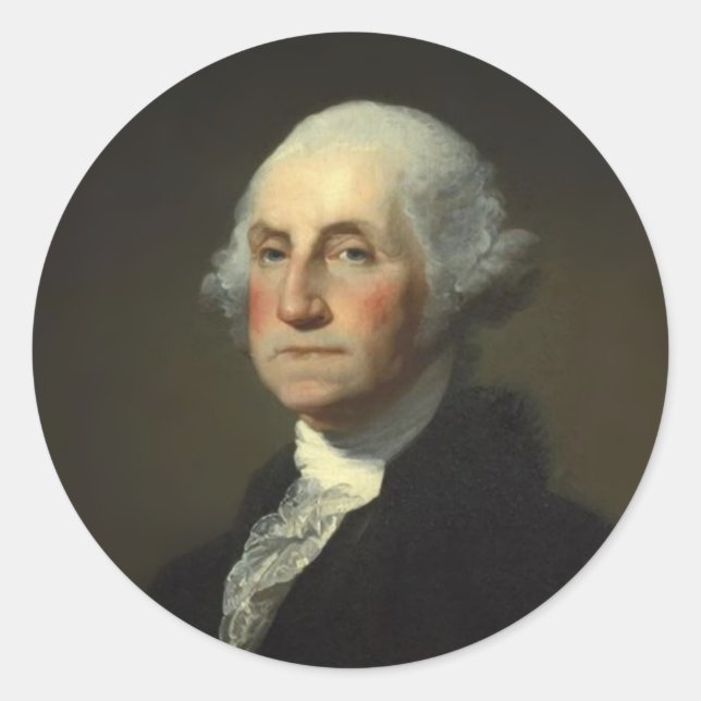 Adesivo Presidente George Washington (Frente)