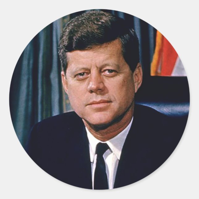 Adesivo Presidente John F. Kennedy (Frente)