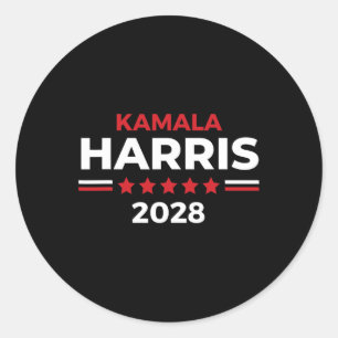 Adesivo Presidente Kamala Harris Para O Presidente 2028