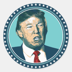 Adesivo Presidente Trump