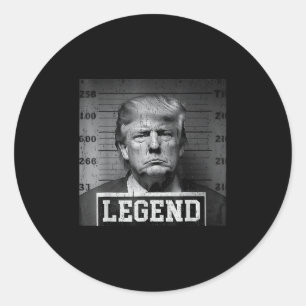 Adesivo Presidente Trump Mug Shot