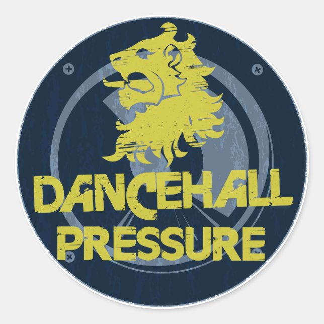Adesivo Pressão Dancehall (Frente)