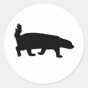 Adesivo Preto-Badger