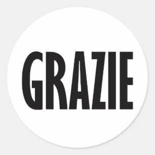 Adesivo Preto de Grazie