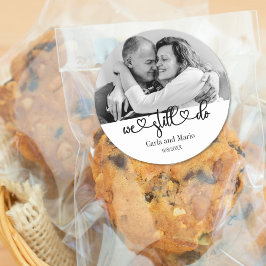 Adesivo Preto e Branco Ainda Fazemos Renovação/Aniversário