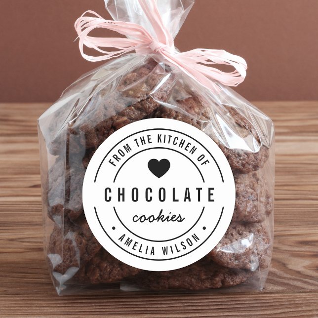 Adesivo Preto e Branco Da Cozinha de (Criador carregado)