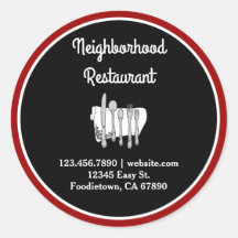 Preto e Branco sobre os Stickers Personalizados Ve