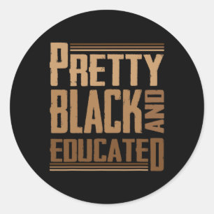 Adesivo Preto E Educado Sou A Rainha Africana Forte 1