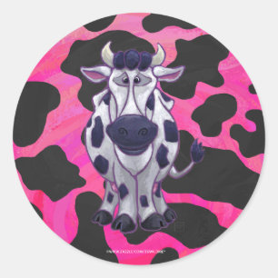 Adesivo Preto e rosa para o Tigre