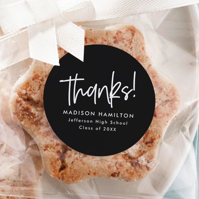 Adesivo Preto | Graduação de Script de Pré-Disquete Obriga (Criador carregado)