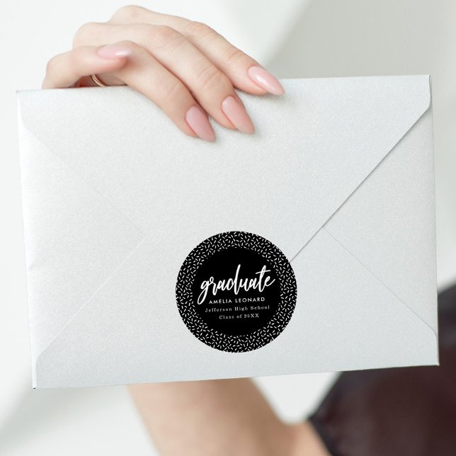 Adesivo Preto | Graduação por script (Criador carregado)