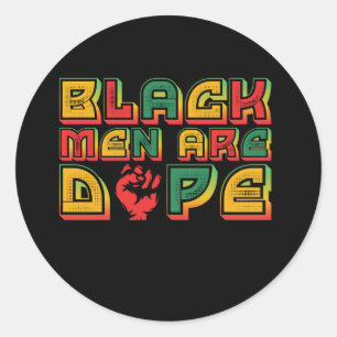 Adesivo preto_men_are_dope_01