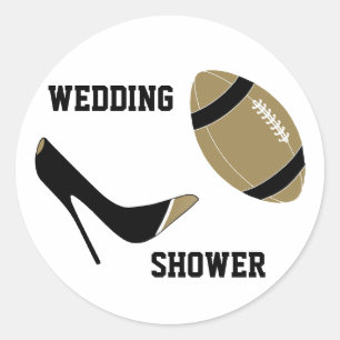 Adesivo Preto & selo temático do envelope do futebol de