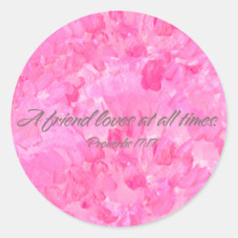 Adesivo Pretty Pink Peony-A Friend Loves Sticker