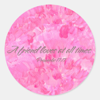 Adesivo Pretty Pink Peony-A Friend Loves Sticker