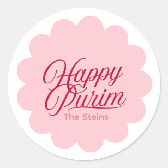 Adesivo Pretty Purim Label (Frente)
