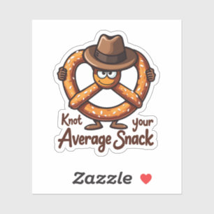 Adesivo Pretzel Dealer Pretzels Snack Oktoberfest Baking