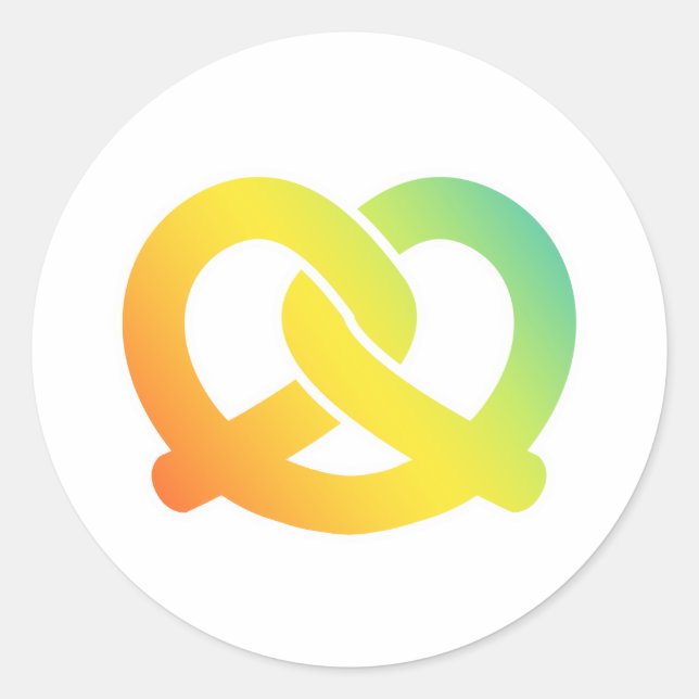 Adesivo pretzel macio (Frente)