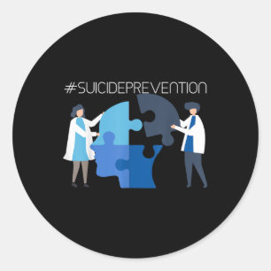 Adesivo Prevenção do Suicídio - Conscientização sobre Saúd