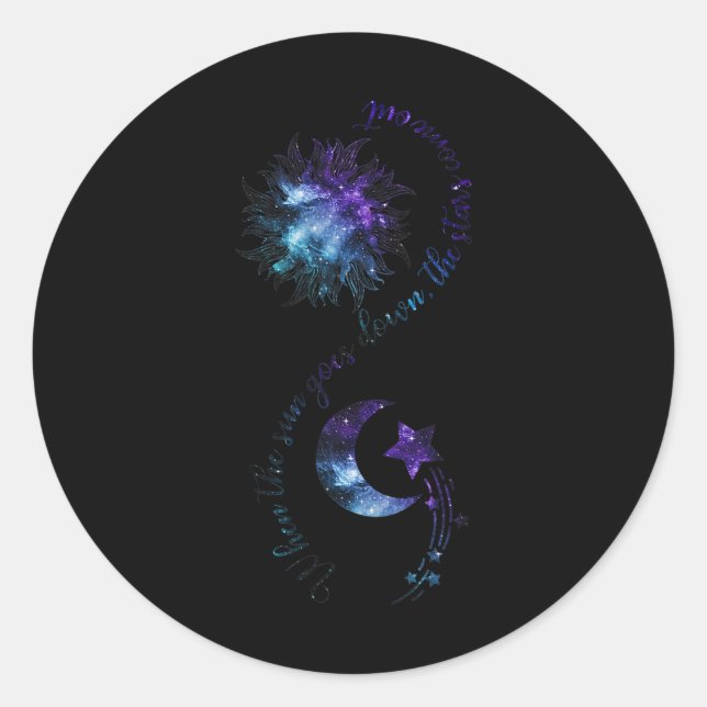 Adesivo Prevenção Sensibilização Quando O Sol Desce (Frente)