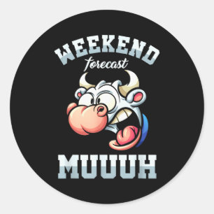 Adesivo Previsão do Fim de Semana Sexta-feira Férias Seman