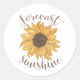 Adesivo Previsão: Sol