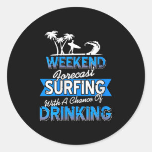 Adesivo Previsão Womens Weekend Oportunidade De Surfe No L