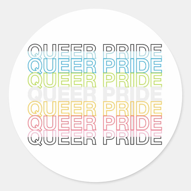 Adesivo Pride da Fila (Frente)