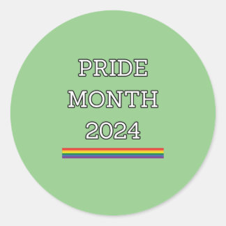 Adesivo PRIDE MONTH 2024, lgbtq