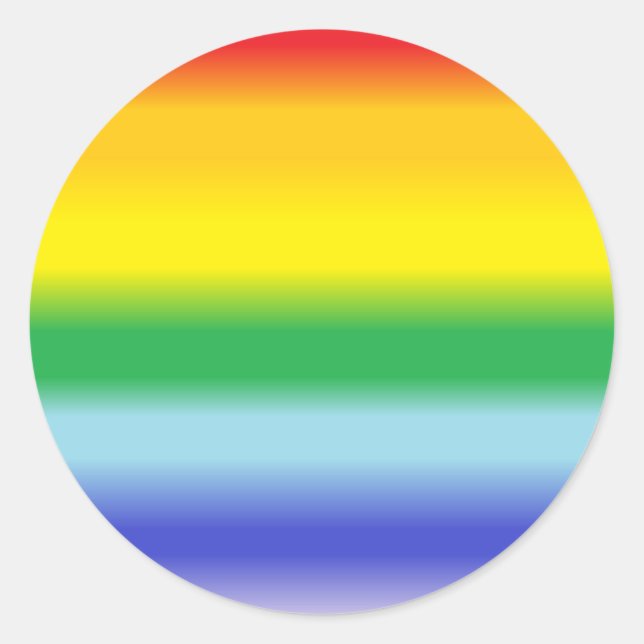 Adesivo Pride Rainbow Sticker (Frente)