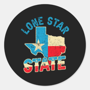 Adesivo Pride Usa Patriot Lone Star State Texas Independen