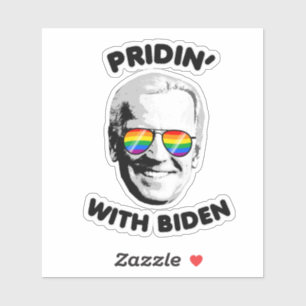 ADESIVO PRIDIN' COM BIDEN